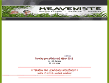 Tablet Screenshot of herna-mraveniste.cz